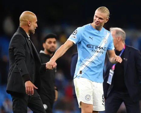 Erling Haaland Enters Exclusive Champions League 50-Goal Group, Praised by Pep as Ronaldo and Lionel Messi's Equal
