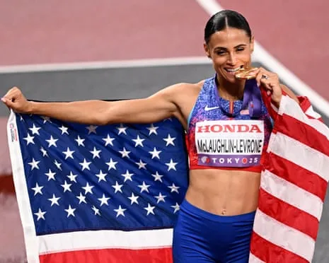 Sydney McLaughlin-Levrone posts quickest female 400m in fourty years to win gold medal