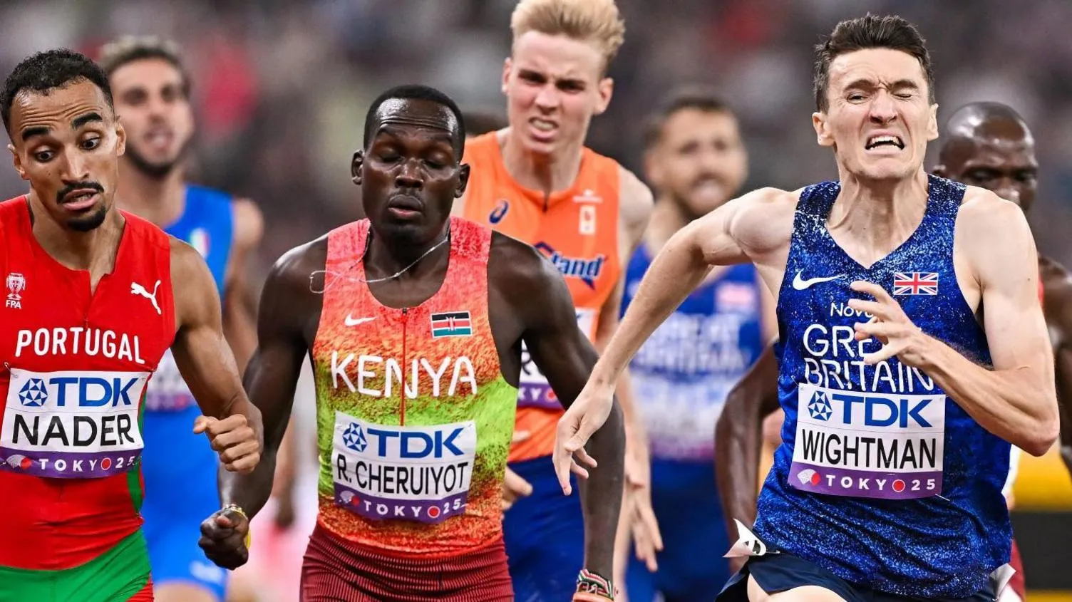Jake Wightman Claims 1500-meter Silver Medal as Kerr Endures Injury