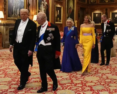 The Royal Family Roll Out Red Carpet During Protests; Kimmel Pulled From Air Due To Kirk Remarks