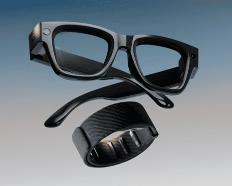 The Tech Giant Unveils Pioneering Smart Eyewear Glasses with Built-In AR Display